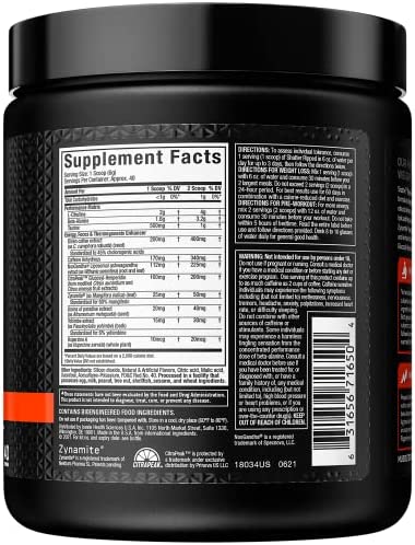 MuscleTech Pre Workout + Weight Loss Shatter Ripped Pre-Workout | Pre Workout for Men & Women | PreWorkout Energy Powder Drink Mix | Energy + Weight Loss Formula | Rainbow Candy (40 Servings) - Image 2