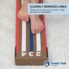 Tumbl Trak 8 Ft Laser Beam With Solid Wood Core Gymnastics Low Balance Training Beam - Image 3