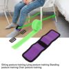 Yinhing Stretching Strap Stretcher, Yoga Foot & Leg Stretch Strap, Elastic Exercise Band, Recovery Band Training Bands, Adjustable Training Band Physical Training for Foot Drop - Image 4