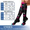 CHARMKING Compression Socks for Women & Men Circulation (8 Pairs)15-20 mmHg is Best Support for Athletic Running,Cycling - Image 7