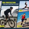 Volleyball Knee Pads for Men Women Boy Girl , Knee Protector Knee Supporter . Knee compression Sleeve with high Protection Cushion for Volleyball ,Running ,House Cleaner , Worker , Weight lifting , Dancer - Image 6