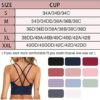 Sykooria 3 Pack Strappy Sports Bra for Women Sexy Crisscross for Yoga Running Athletic Gym Workout Fitness Tank Tops - Image 6