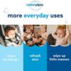 WaterWipes Plastic-Free Original Baby Wipes, 99.9% Water Based Wipes, Unscented & Hypoallergenic for Sensitive Skin, 540 Count (9 packs), Packaging May Vary - Image 7