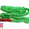 USA Domestic Made 4' Green Endless Round Sling Lifting Crane Wrecker Recovery - Image 2