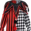 LMYOVE Clown Costume for Kids with Wig, Halloween Scary Dress Up for Boys and Girls - Image 4
