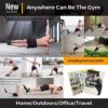 Moulyan Bodyweight Resistance Training Straps Complete Home Gym Fitness Trainer kit for Full-Body Workout Easy Setup Gym Home Outdoors - Image 5
