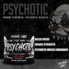 Insane Labz Psychotic Black Edition Mid Stimulant Pre Workout Powder, Energy Focus Pumps, Loaded with Creatine Beta Alanine Taurine Fueled by AMPiberry, 35 Servings (Gummy Candy) - Image 4