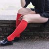 MySocks Unisex Knee High Long Socks Plain - Image 8