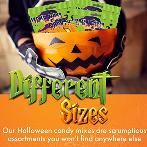 Fusion Select Halloween Gummy Candy Spooky Gummies Candy Food Snacks - Creepy Party Bag Favors For Trick Or Treat - Scary Novelty Chewy Bites (Eyeballs Gummy) - Image 6