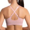 PUMA Womens Performance Seamless Sports Bra 2 Pack Pink/White - Image 6