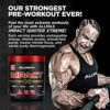 ALLMAX Nutrition - Impact Igniter Extreme Pre Workout Powder - with Citrulline Malate, Beta - Alanine, Caffeine, Taurine, and, Betaine anhydrous (Blue Raspberry) - Image 3