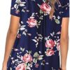 T-Shirts for Women Women's Tank Tops for Leggings Sleeveless Dressy Tunics Shirts Botton Down Henley Blouse Summer - Image 4