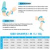   Protective Gear Set for Kids/Youth Knee Pads Elbow Pads Wrist Guards for Skateboarding Roller Skating Cycling Bike BMX Bicycle Scootering 6pcs Aged3-8 (Blue, S) - Image 7
