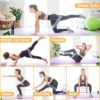 Exercise Workout Bands Resistance Bands with 3 Resistance Levels 3 Colors, Non-Slip Women Fitness Band for Squat Glute Hip Training - Image 6