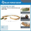 Blue Force Gear Vickers Sling | 2 Point Sling Adjusts for Carrying Positions | 54-64 inches - Image 2