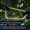 Fusion Tacoma D Shaped Triple Lock Alloy Steel Carabiner - Image 4
