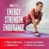 Zhou Nutrition Lite Up, Non-Stimulant Pre Workout Powder, Caffeine Free Nitric Oxide Booster, No Sugar Added, Vegan, Gluten Free, Non GMO, Berry Lemonade, 7.5 Oz - Image 3