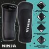 Ninja MTB Speed King Knee Pad - Lightweight Knee Pads for Men or Women - Great Protection for Mountain Bike or BMX Riders - Sleeves with Knee Pads for Mountain Biking (L/XL) - Image 2