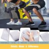 Exercise Workout Bands Resistance Bands with 3 Resistance Levels 3 Colors, Non-Slip Women Fitness Band for Squat Glute Hip Training - Image 3