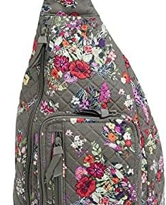 Vera Bradley Women's Cotton Sling Backpack Bookbag
