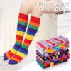 SDBING 3-12 Years Old Girls Knee High Socks Kids Cute Funny Animal Pattern Long Boot Socks 6 Pairs - Image 6