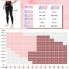 MOREFEEL Leggings with Pockets for Women, High Waisted Tummy Control Workout Black Hip Lift Yoga Pants Activewear - Image 6