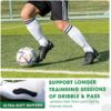 Rahhint Soccer Socks (1/2 Pack) Anti Slip Grip Socks Knee High Multi-Sport Compression Long Socks for Adults&Children - Image 5