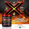 ALLMAX Nutrition - Impact Igniter Extreme Pre Workout Powder - with Citrulline Malate, Beta - Alanine, Caffeine, Taurine, and, Betaine anhydrous (Blue Raspberry) - Image 2
