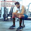 CHARMKING Compression Socks for Women & Men Circulation (8 Pairs)15-20 mmHg is Best Support for Athletic Running,Cycling - Image 3