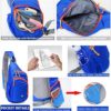 Peicees Small Sling Backpack Waterproof Unisex Shoulder Bag Chest Crossbody Daypack - Image 4