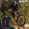 Ninja MTB Speed King Knee Pad - Lightweight Knee Pads for Men or Women - Great Protection for Mountain Bike or BMX Riders - Sleeves with Knee Pads for Mountain Biking (L/XL) - Image 9