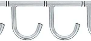 BESPORTBLE 4pcs Metal Bar Up Workout Duty Stretching Home Pull Equipment Band Drag for Accessories Workouts Strength Steel Gym Fitness Cable Training Professional Yoga Hook Handles or