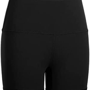 CRZ YOGA Women's Brushed Naked Feeling Biker Shorts 4'' / 6'' / 8'' - High Waist Matte Workout Gym Running Spandex Shorts