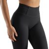 SUUKSESS Women No Front Seam Buttery Soft Leggings Ruched High Waist Yoga Pants - Image 3