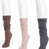 MUK LUKS womens Women's 3 Pair Pack Knee High Socks - Image 2