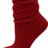 6 Pairs Slouch Socks for Women, Soft Extra Long Scrunch Knee High Sock, Bulk Pack - Image 4
