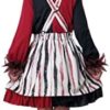 Clever Clown Girls Child Halloween Costume - Image 3