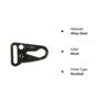 Blue Force Gear,Alloy Steel HK Style Sling Snap Hook, Black, 1 Inch Loop (P-HK-100) - Image 3