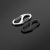 Yolev 20 Pieces Small Carabiner Keychain Clip 1.6 Inch Dual Wire Gate Snap Hook Keychain Women Men Camping for Men Women Backpack Paracord - Image 8