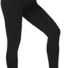 Women's V Cross Waist Yoga Leggings High Waisted Tummy Control Workout Running Pants - Image 2