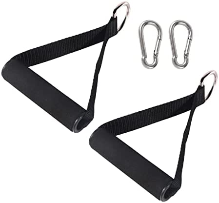 KKTOCHVC Premium Exercise Pull Handles, Resistance Bands Handle, Fitness Handle, Workout Handles Dense Foam Wrap Handle Replacement Fitness Equipment for Pilates, Yoga, Strength Training