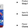 Olly Kids Sleep Gummies Supplement with Melatonin & L-theanine Chamomile (110 Gummies) - Image 5