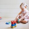 Tegu Swivel Bug Magnetic Building Block Set, Teal & Blue - Image 8