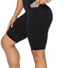 Sunzel 10" / 8" / 5" Biker Shorts for Women with Pockets, High Waisted Yoga Athletic Gym Workout Compression Long Shorts - Image 4