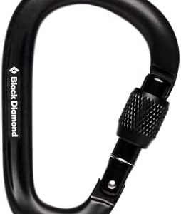 Black Diamond Mens Pearlock Screwgate Carabiner