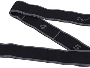 Yosoo Health Gear Yoga Resistance Bands, Acrylic Dance Stretching Band with 8 Loops for Children Fitness Exercise Pulling Legs and Improving Body Flexibility