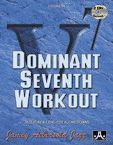Jamey Aebersold Vol. 84 Book & 2 CDs - Dominant Seventh Workout