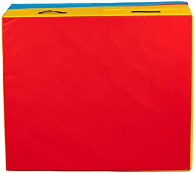 PRISP Folding Incline Gym Mat - 71 x 30 x 14 in Wedge Gymnastics Tumbling Mat for Kids - Image 9