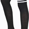 sockfun 6 Pairs Women's Striped Knee High Socks,Thigh High Socks, Striped Stockings, Cute Long Socks - Image 3