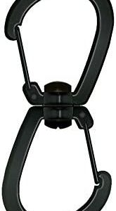 Sun Company HikeHitch 360 - Medium | Rotating Double Carabiner | Spinning Dual Clip